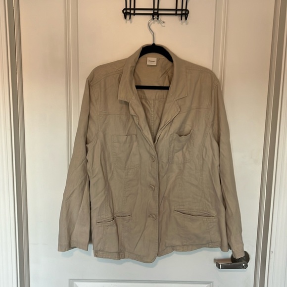 Merona linen like blazer - Picture 1 of 3
